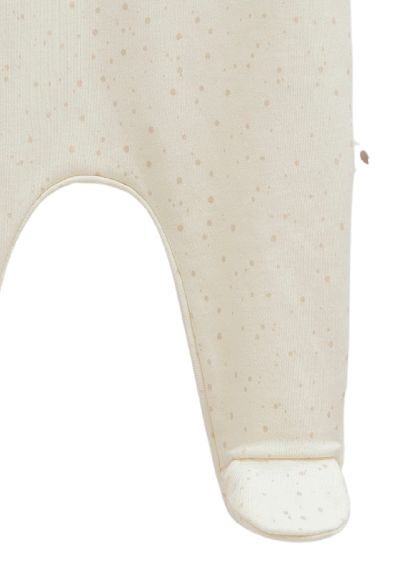 Salopeta Lunga Crem cu Elefant TU1588 Mell Sweet Baby