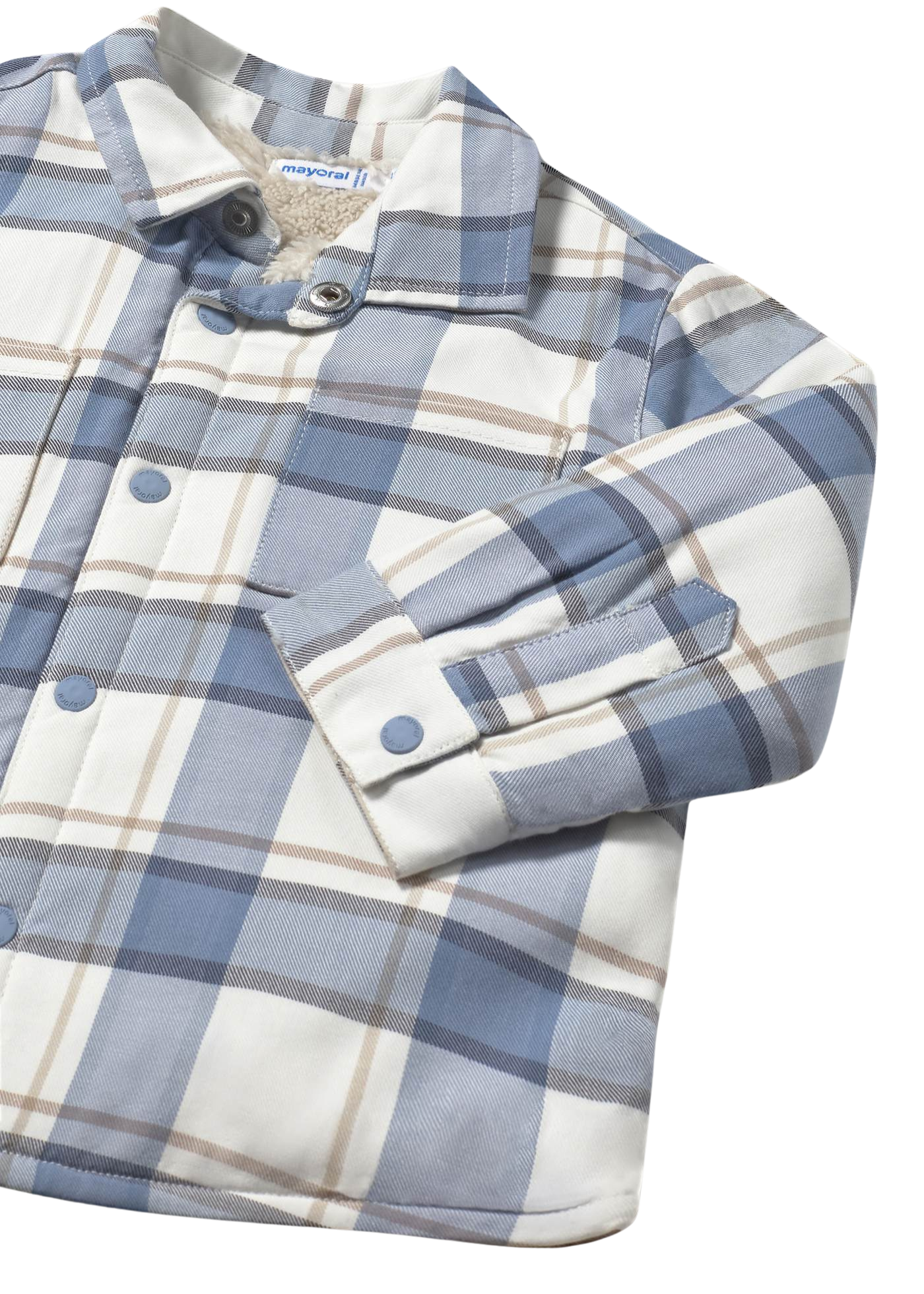 Camasa Carouri Albastre Captusita cu Blana 2104 Mayoral