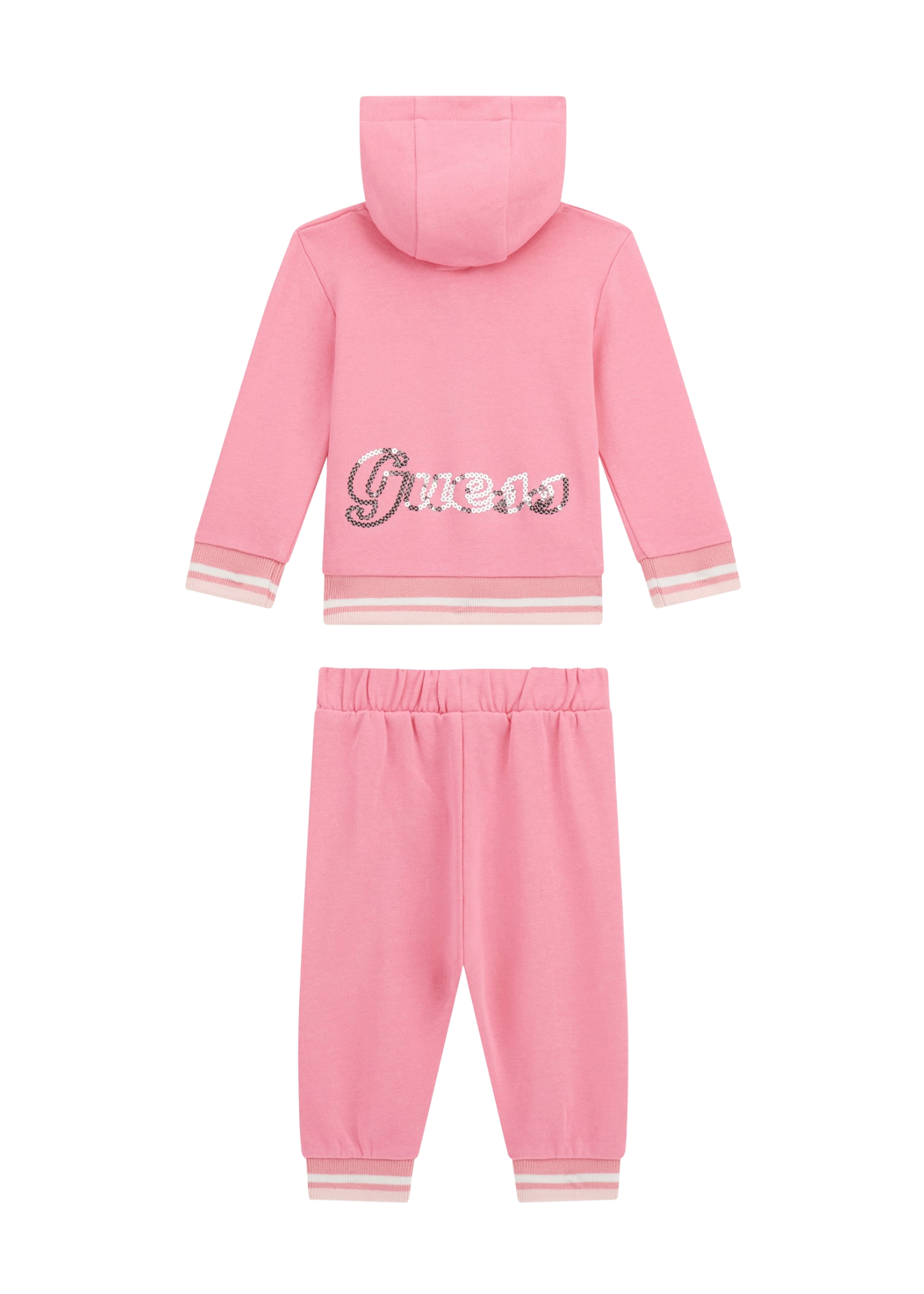 Trening 2 Piese Hanorac si Pantaloni Lungi Frez cu Logo Paiet A5YG00 KA6R4 G6N3 Guess