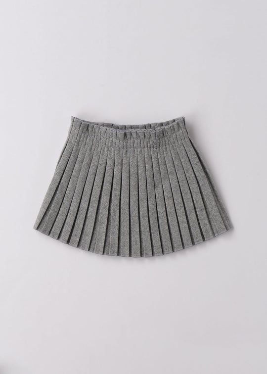Fusta Fetite Plisata Gri 4.F106/00 iDO