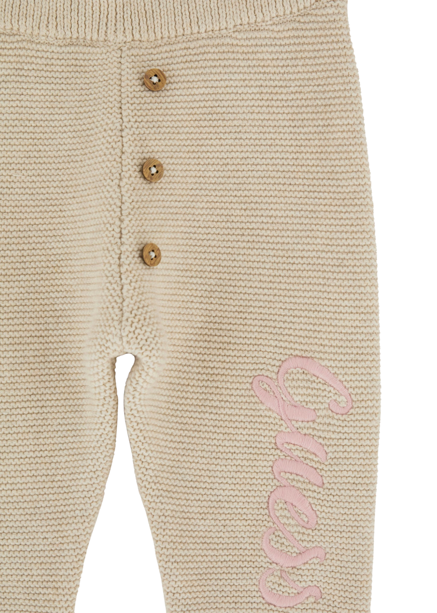 Set 2 Piese Tricotat Bej  Bluza si Pantaloni A5YG13 Z3FK1 LOH Guess