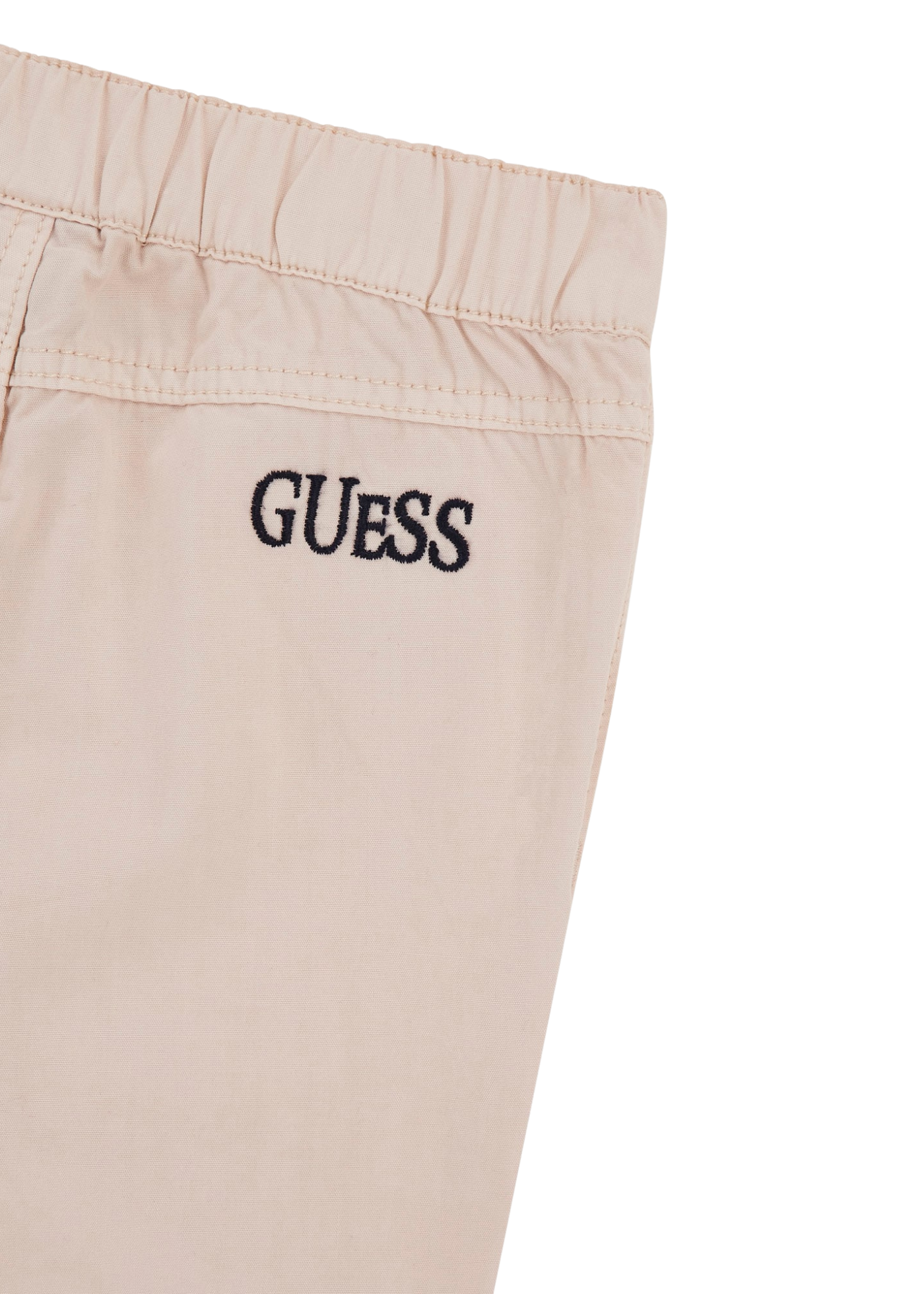 Set 2 Piese Camasa Alba cu Maneca Lunga si Pantaloni Lungi Bej I5YG04 WE5W0 G011 Guess