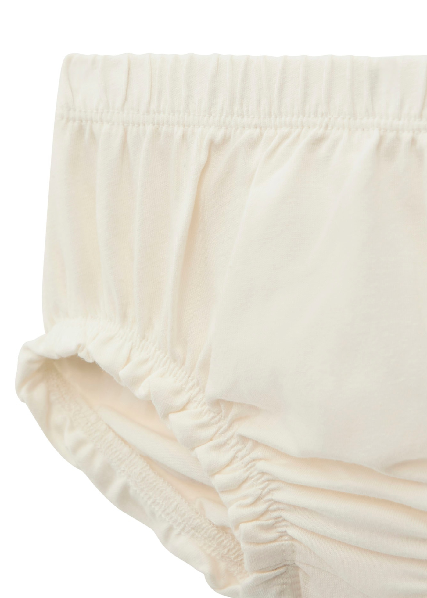 Rochie Crem din Bumbac cu Maneca Lunga cu Logo Inima si Chilotel A5YK06 KAD74 G012 Guess