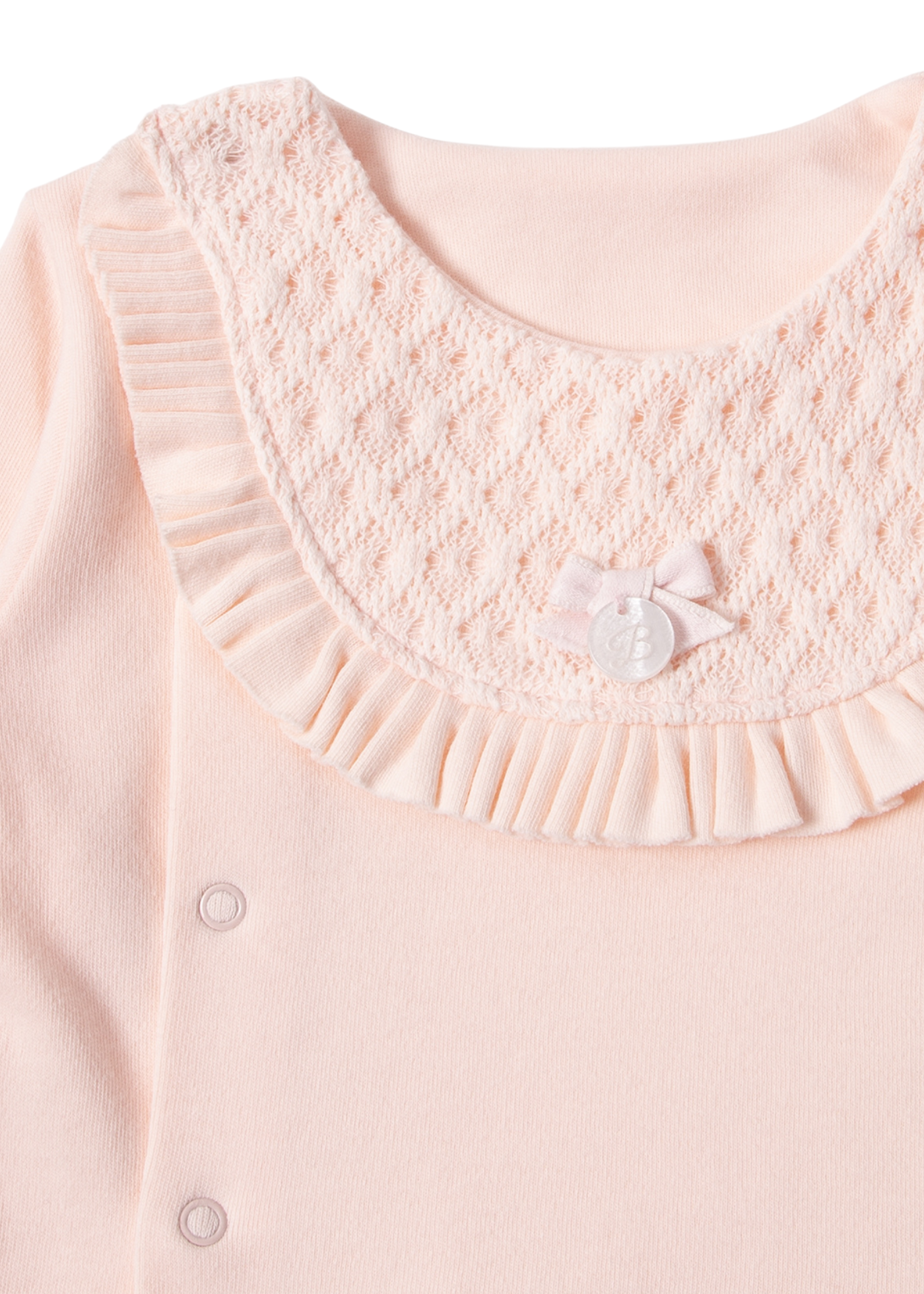 Set 10 Piese Maternitate Roz cu Dantela Little Lady Z1050 Bebetto