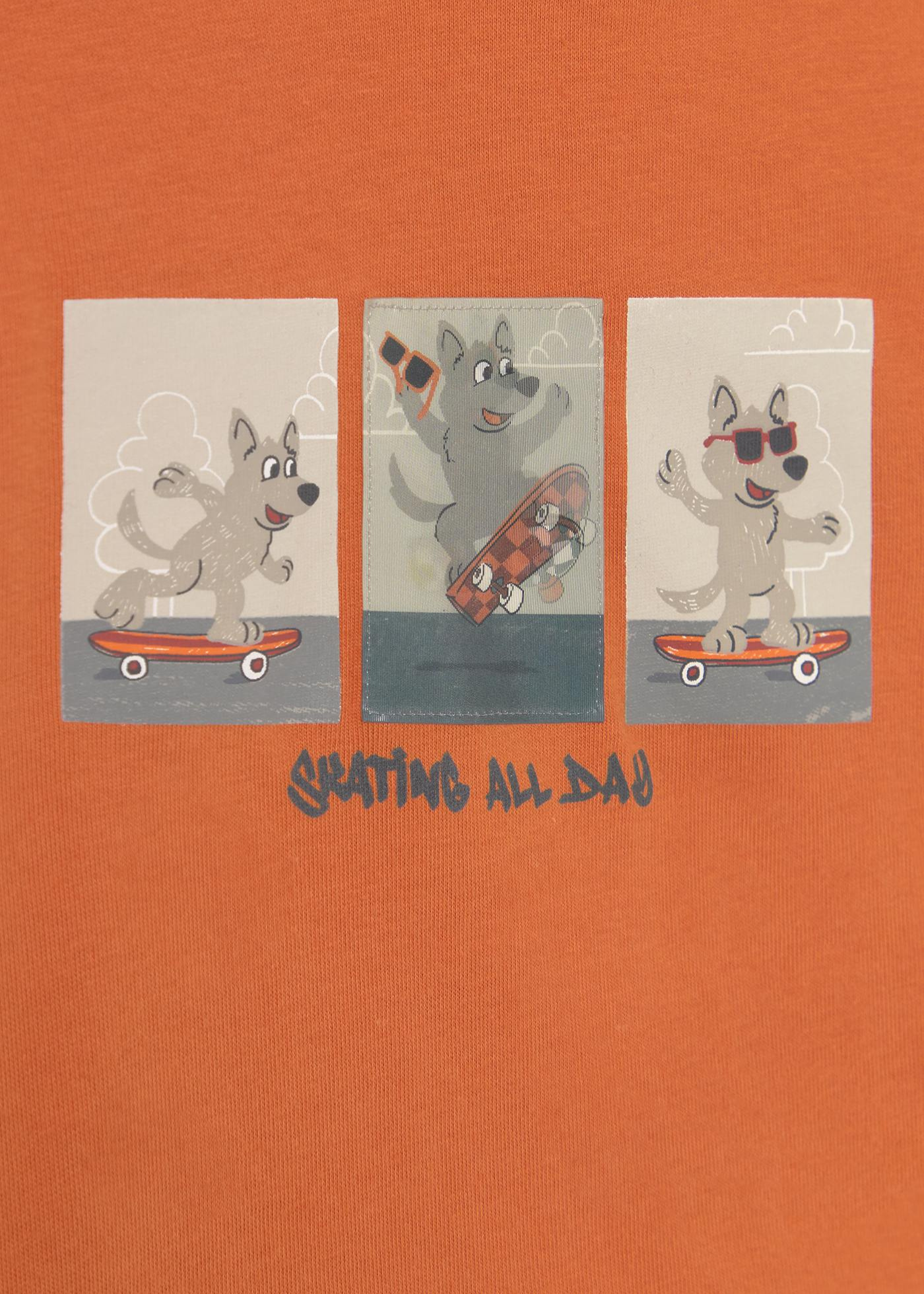 Bluza Portocalie cu Maneca Lunga 2063 Mayoral