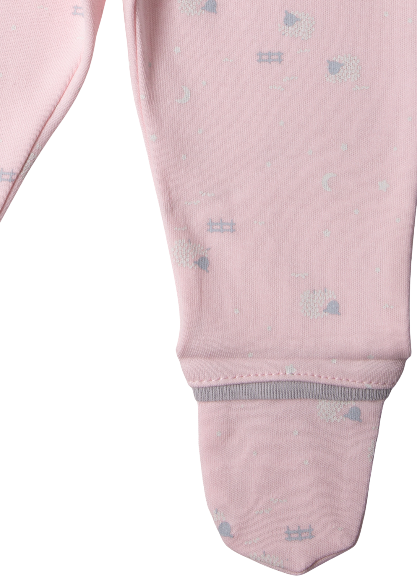 Pijama Roz cu Imprimeu Oite F1448 Bebetto