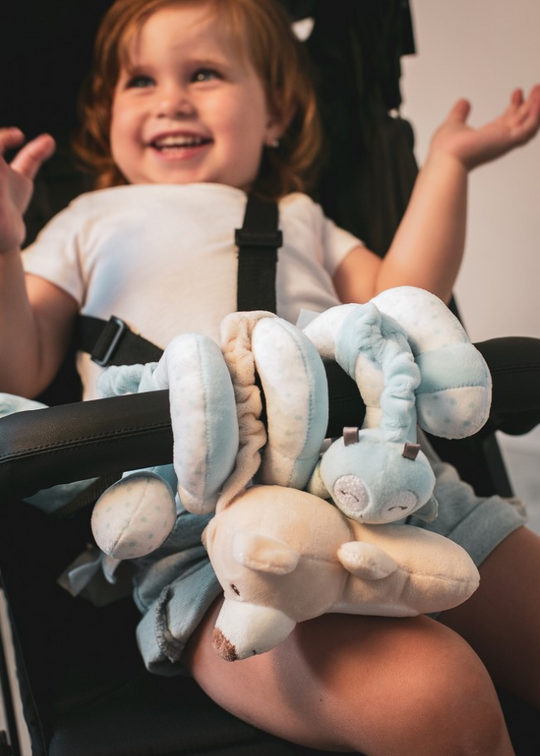 Spiral For Stroller or Cot Ursulet Bleu OSI03-01 Don Algodon