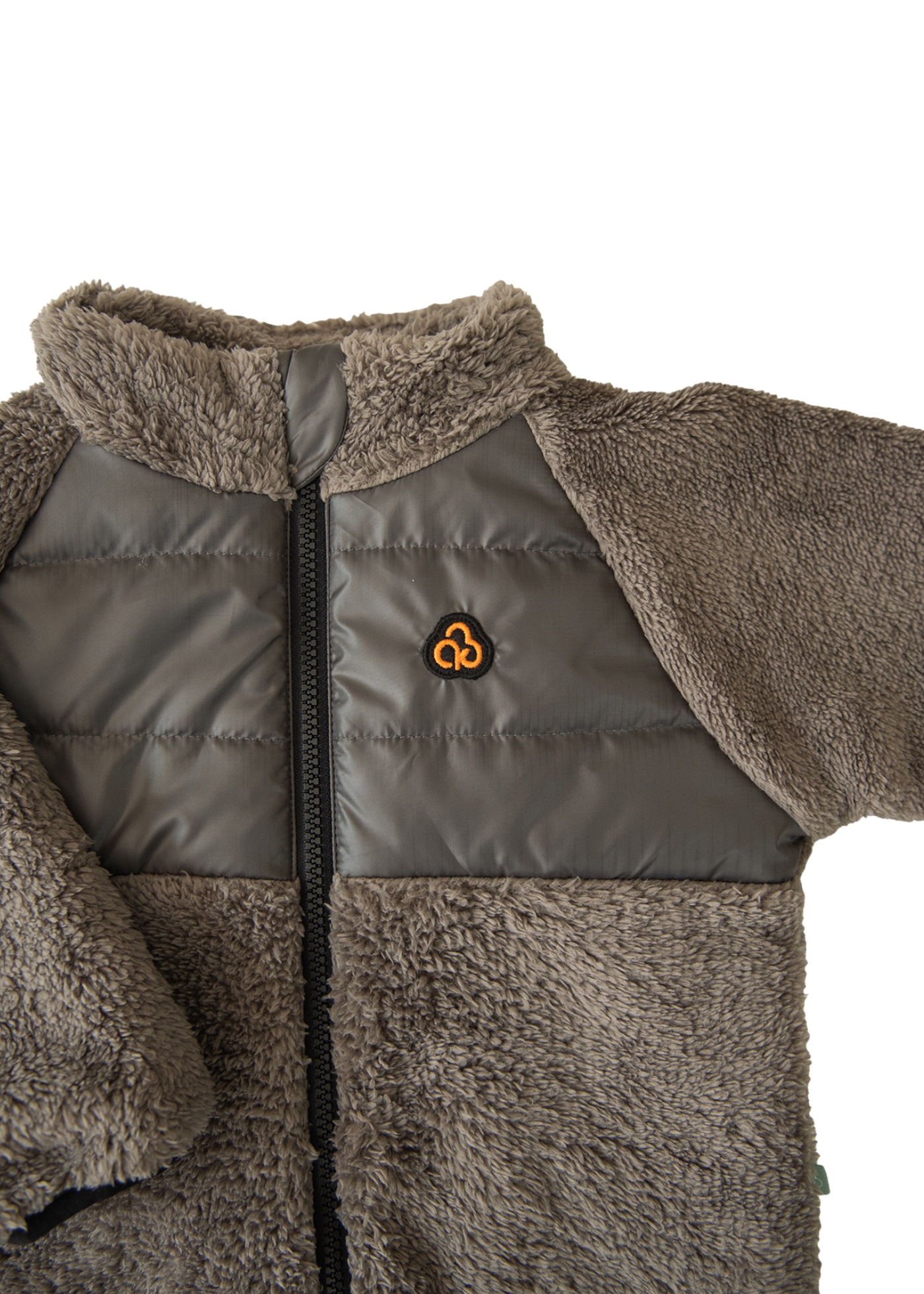 Geaca din Plus Maro cu Fermoar S15108 Kitikate