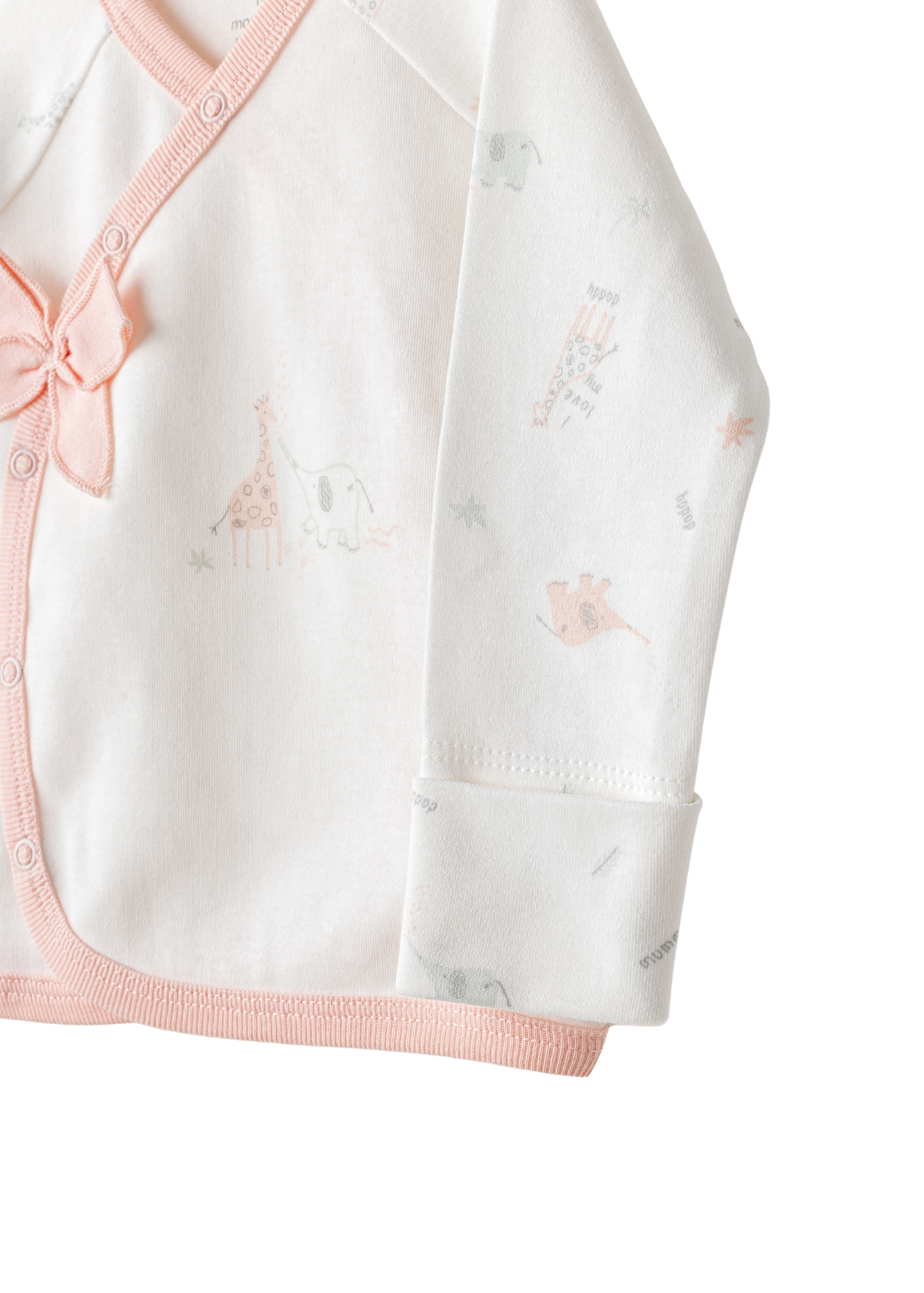 Set 10 piese Maternitate Crem cu Roz cu Elefant AC25501 Andywawa