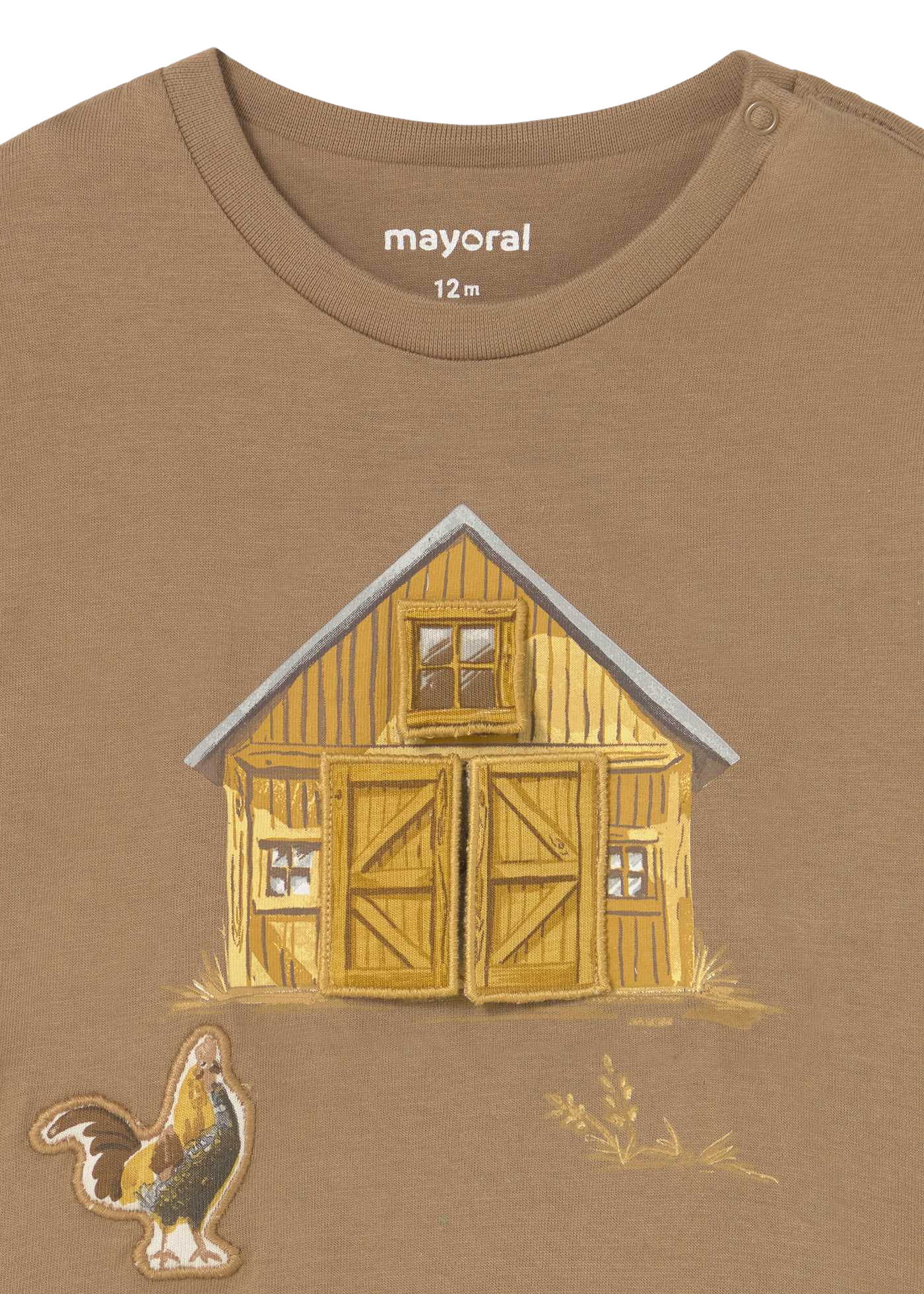 Bluza Maro cu Maneca Lunga cu Imprimeu 2067 Mayoral