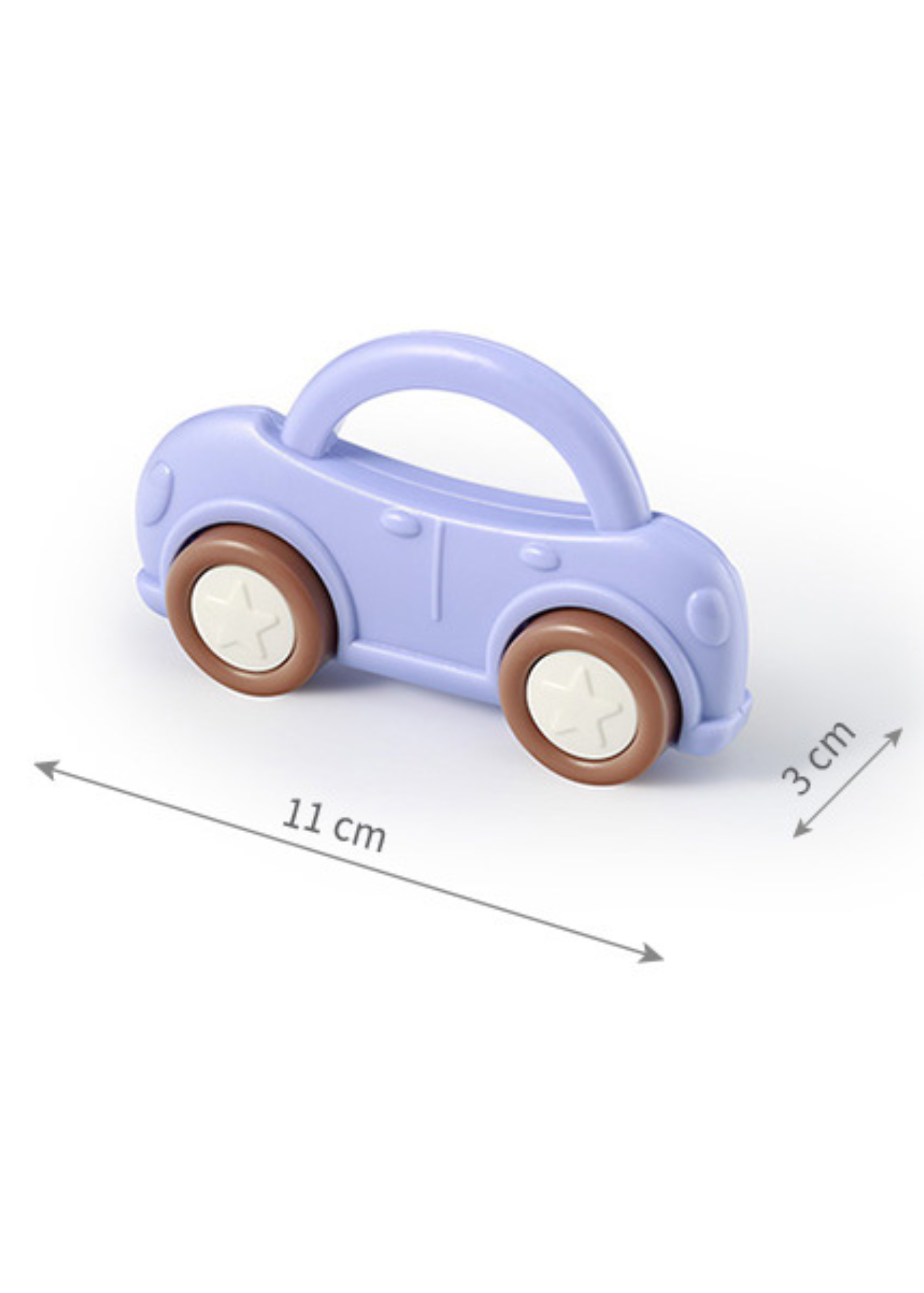 Jucarie Zornaitoare Masinuta Mov Deschis 1628 BabyOno