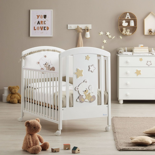 Дитяче ліжко - Dido White &amp; Cream, комфорт і стиль з Azzurra 