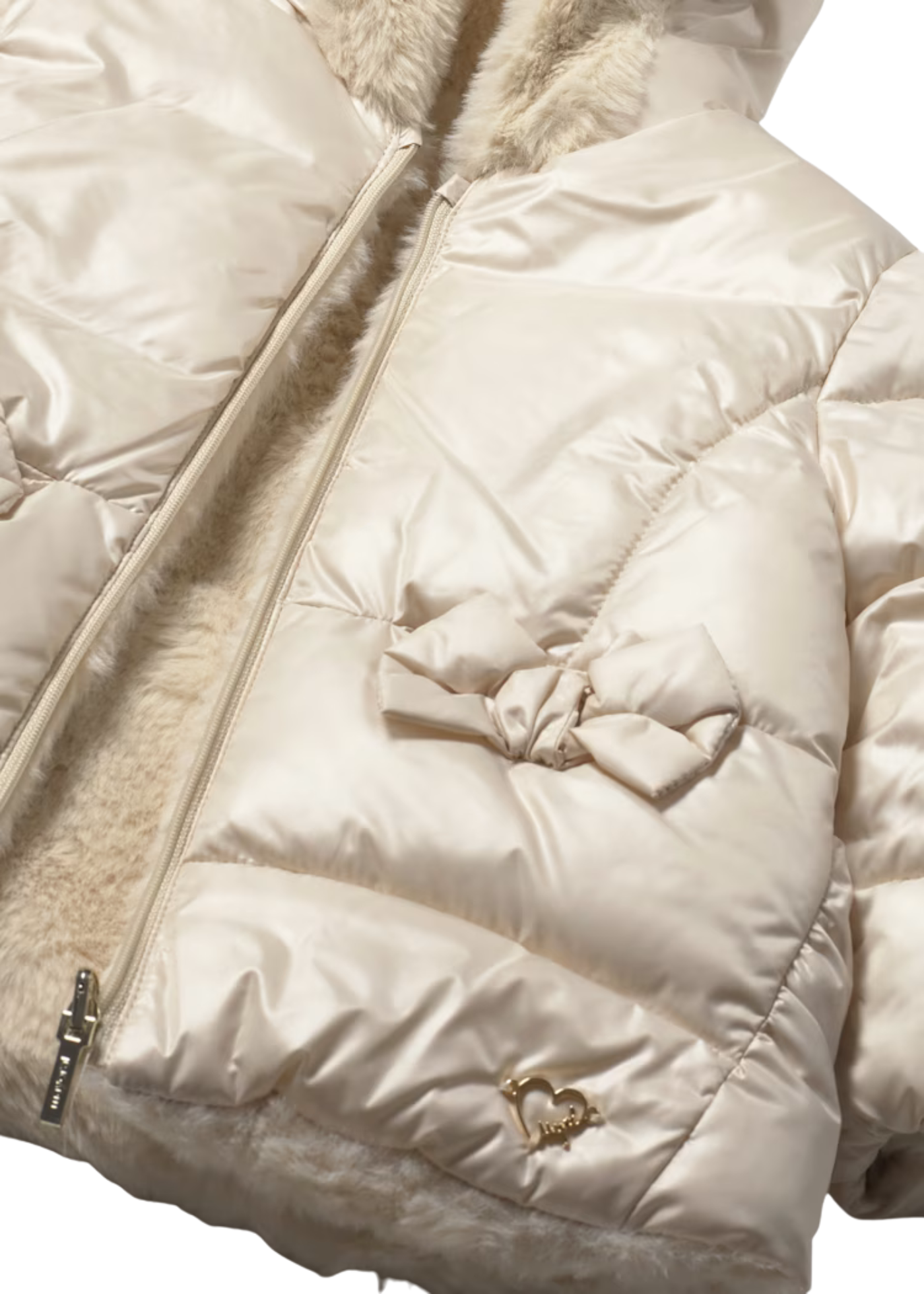 Geaca Bej Reversibila din Fas cu Blana 2435 Mayoral