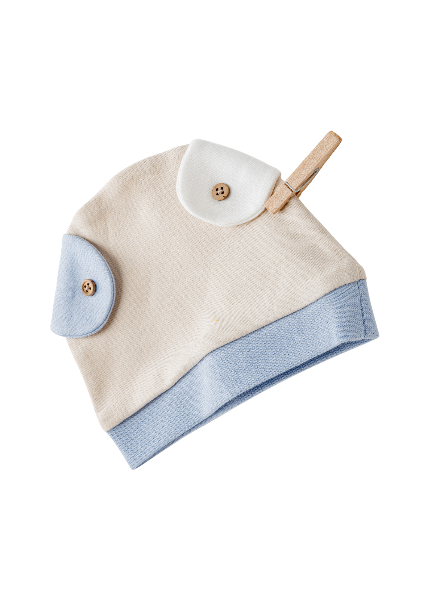 Salopeta Lunga Bleu cu Ursi si Nori AC26072 Andywawa