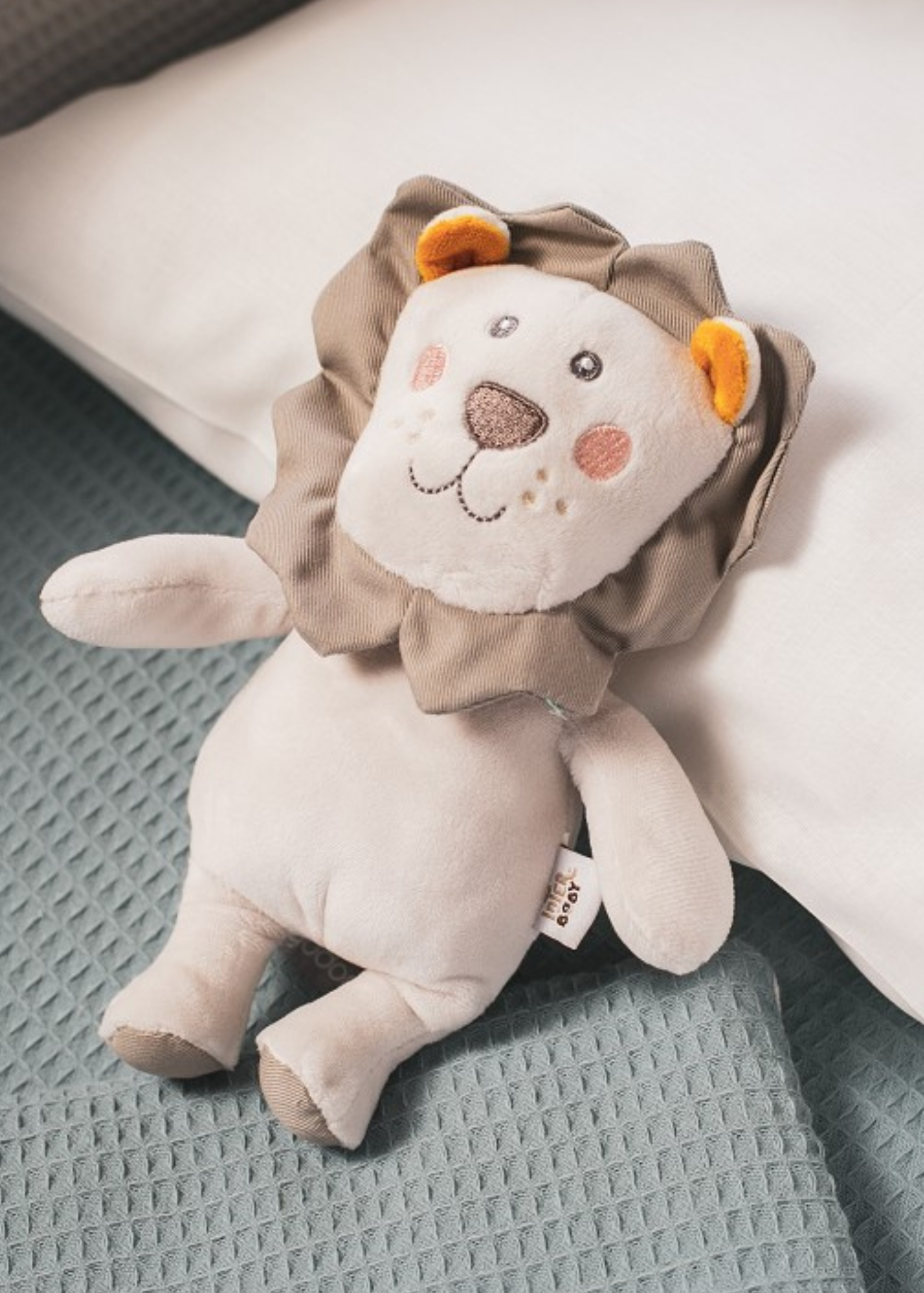 Jucarie Plus Leu Gri LEO07 Interbaby