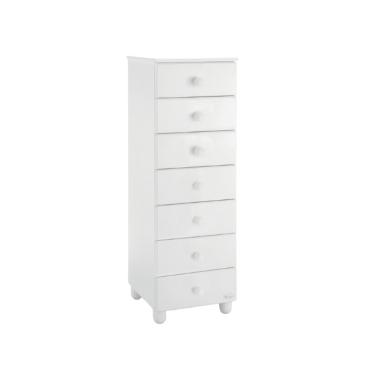 Cabinet 7 drawers Noa bebelusi Baby Room Italian Design Azzurra 