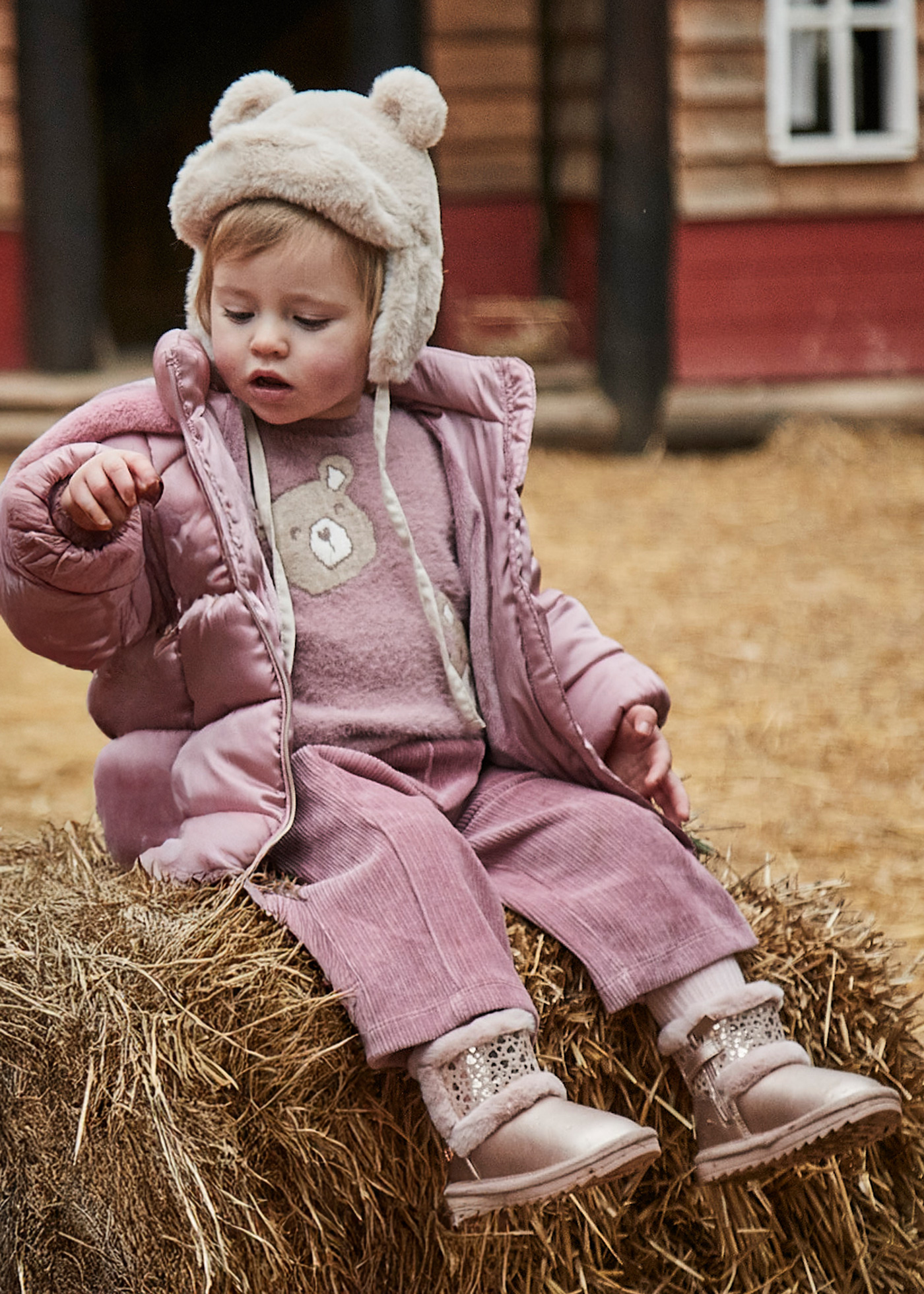 Pantaloni Lungi Reiat Roz Pudra 2590 Mayoral