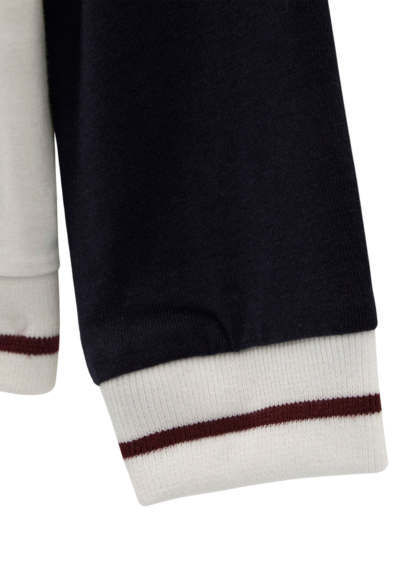 Bluza Sport Alba cu Maneci Bleumarin N5YQ07 K8VA4 G011 Guess