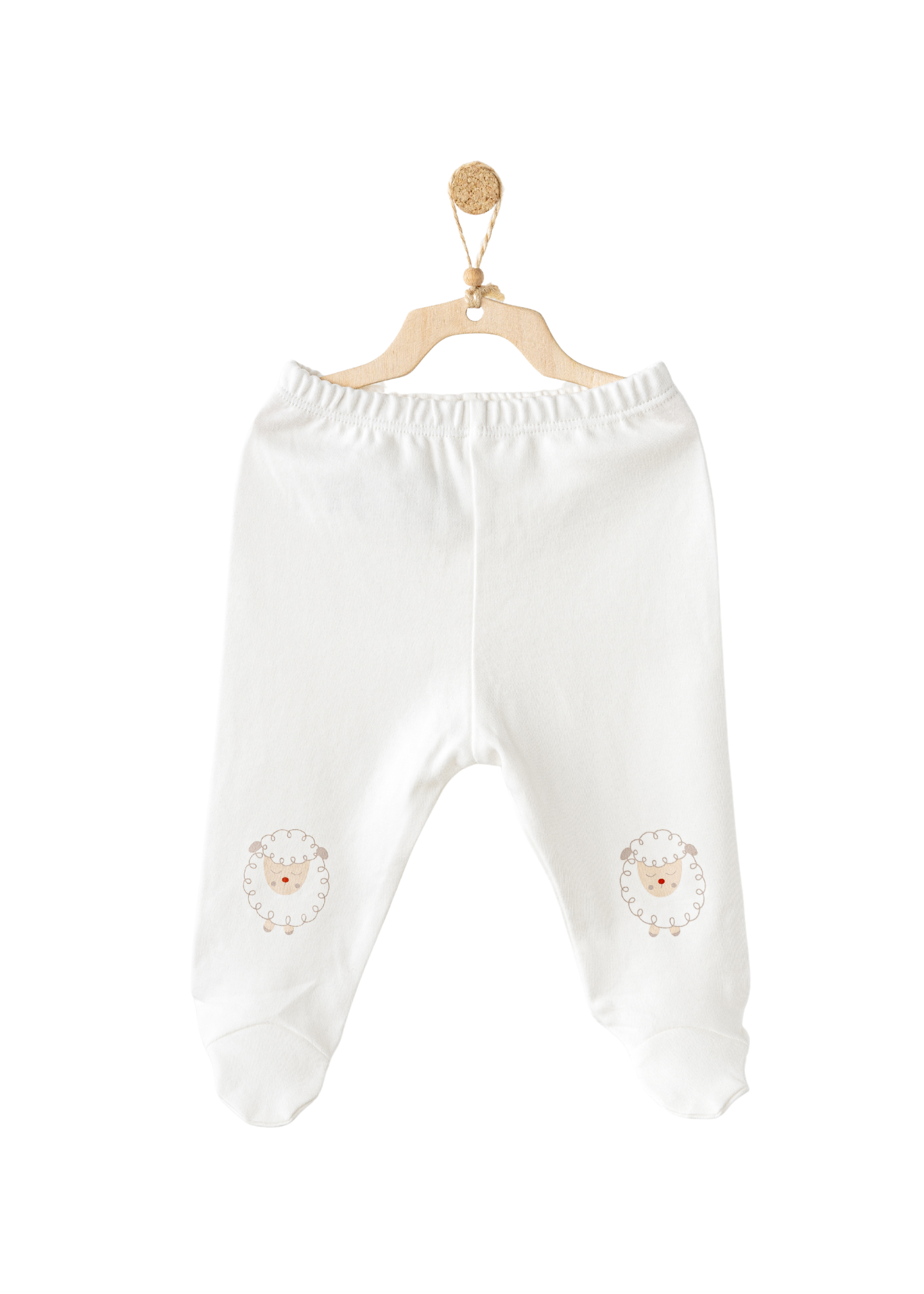 Set 10 Piese Maternitate Crem cu Imprimeu Oite AC25561 Andywawa