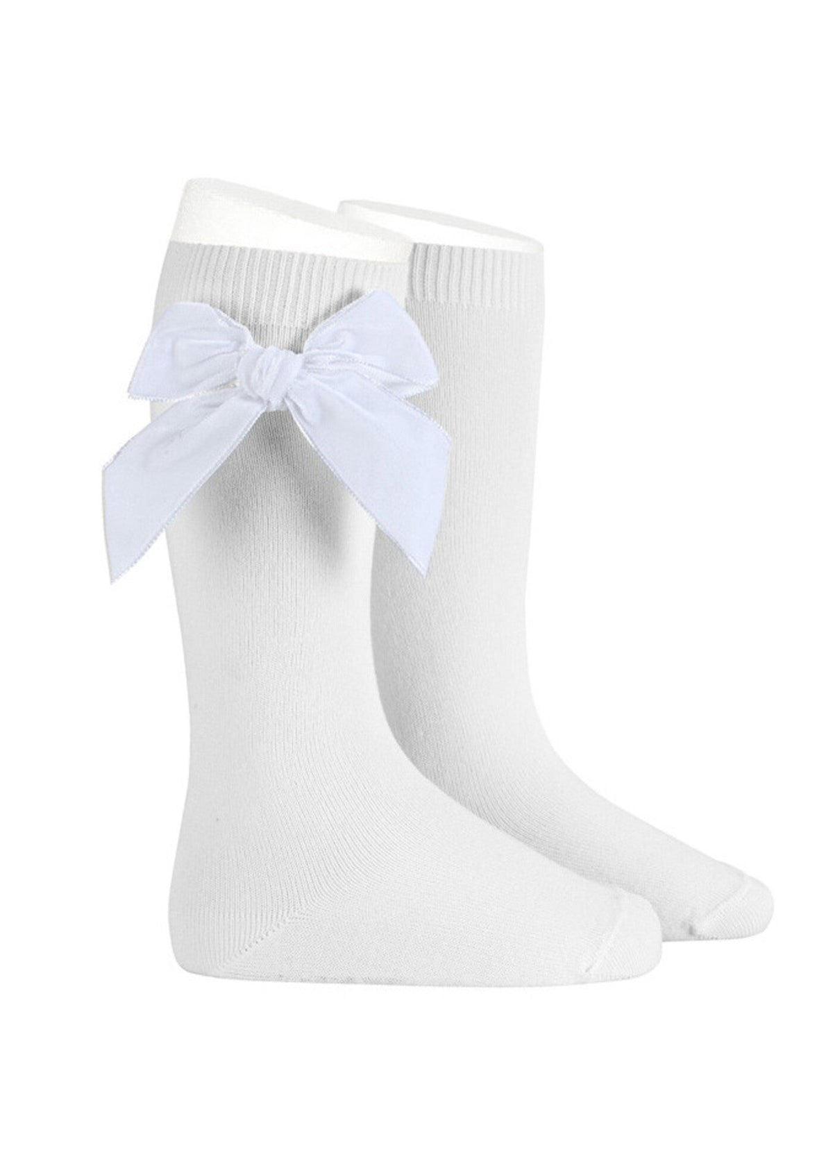 Sosete Lungi din Bumbac cu Funda din Catifea pentru Fetite 24892 – Condor