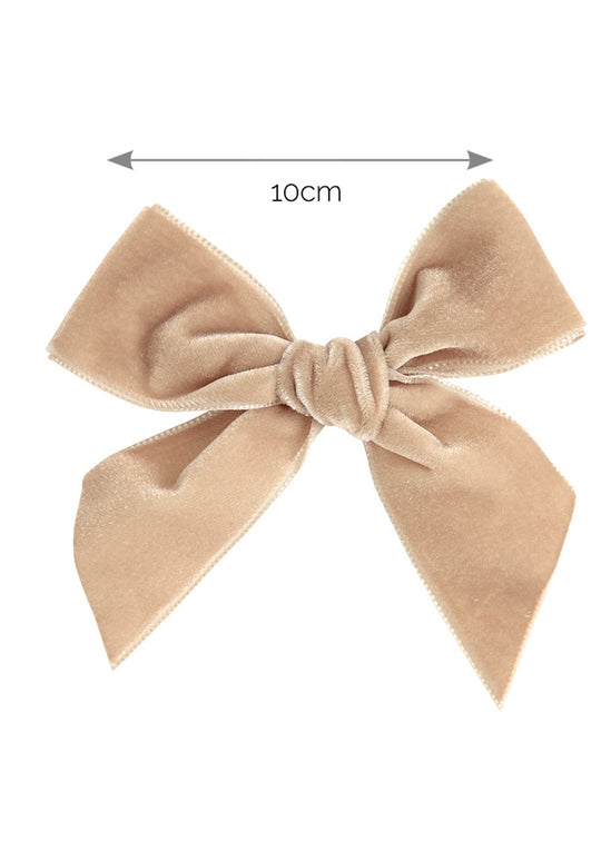 Clama de Par cu Funda din Catifea Maro pentru Fetite 50950000 – Condor