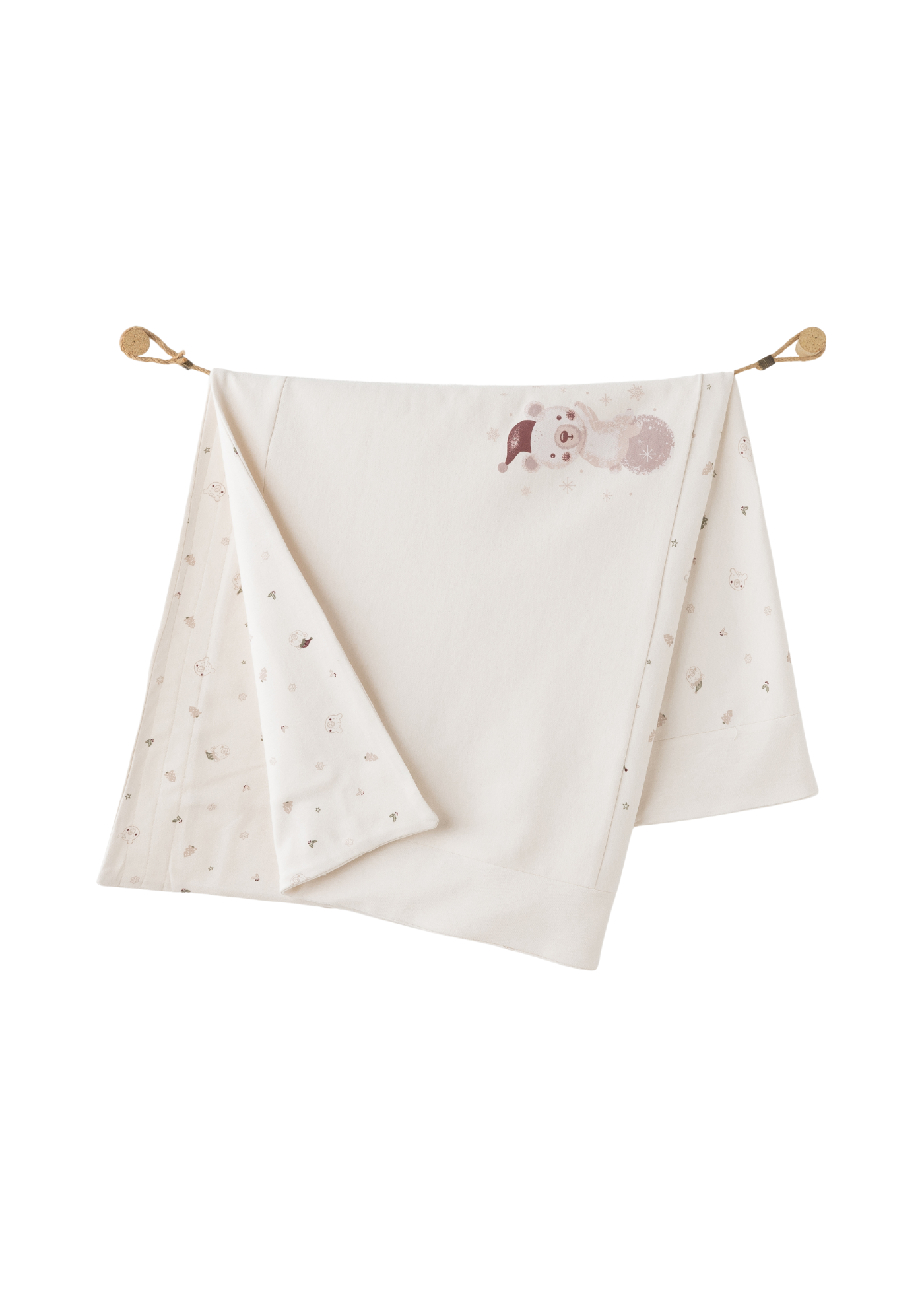 Set 10 Piese Maternitate Crem cu Bej cu Urs Ac26181 Andywawa