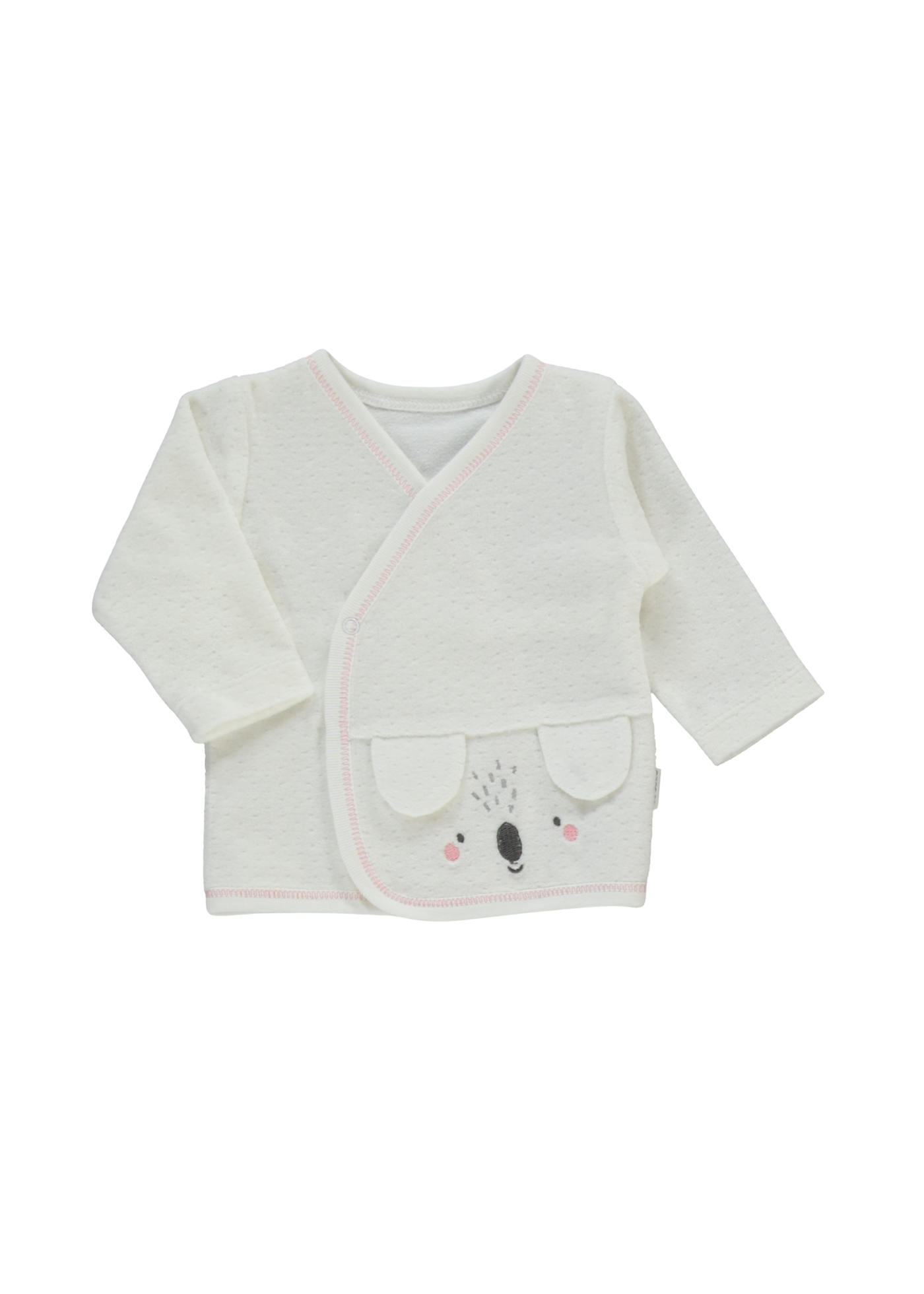 Set 10 Piese Maternitate Velur Roz cu Koala Z1064 Bebetto