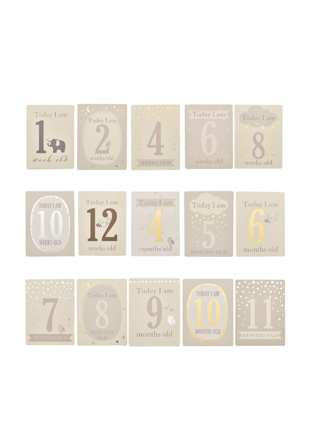 Set Carduri de Amintiri Little Star Baby Milestone CG1535 Bambino by Juliana