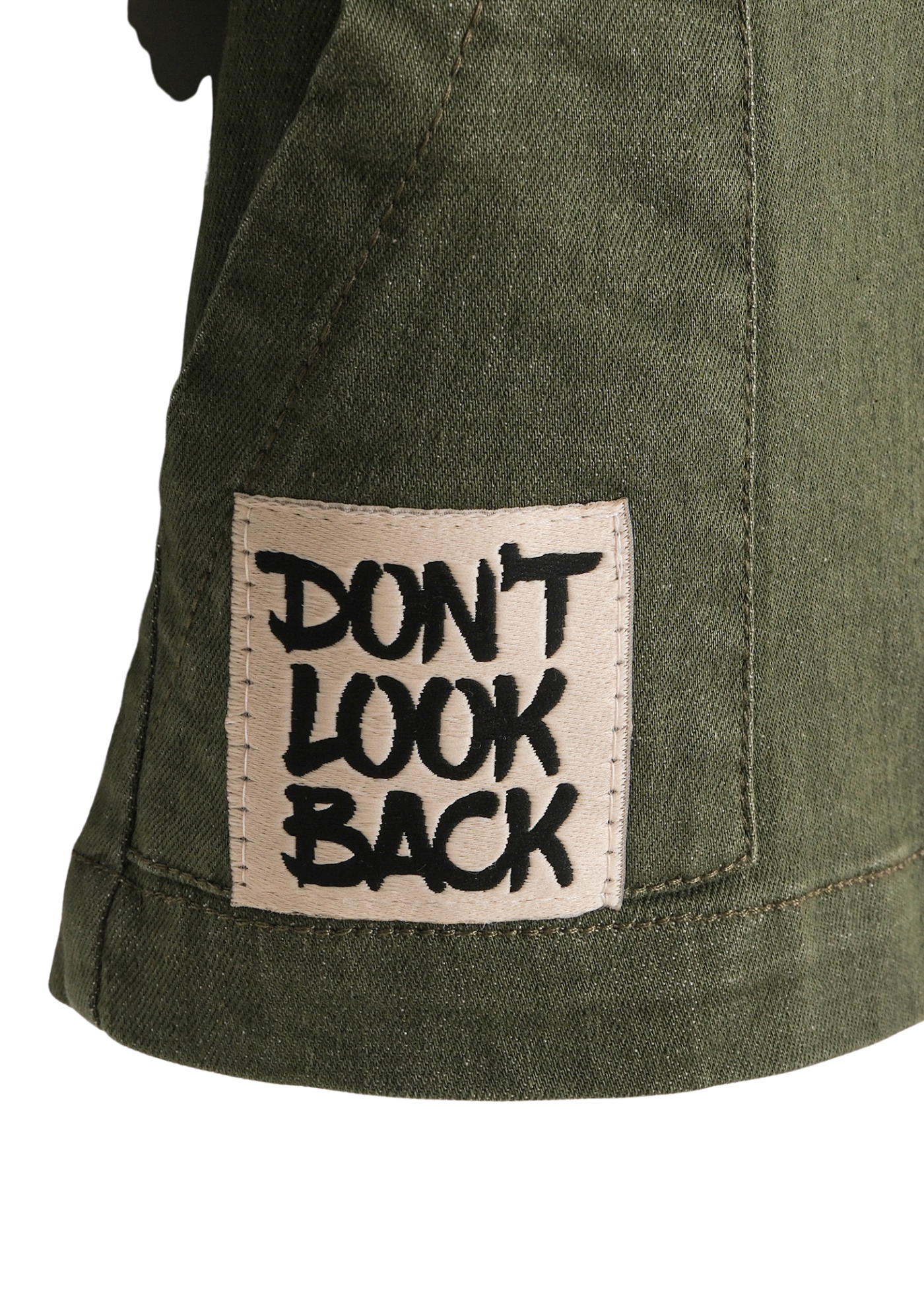 Set 3 Piese Camasa si Pantaloni Lungi Verzi si Bluza din Bumbac Crem 3759 Mino Baby