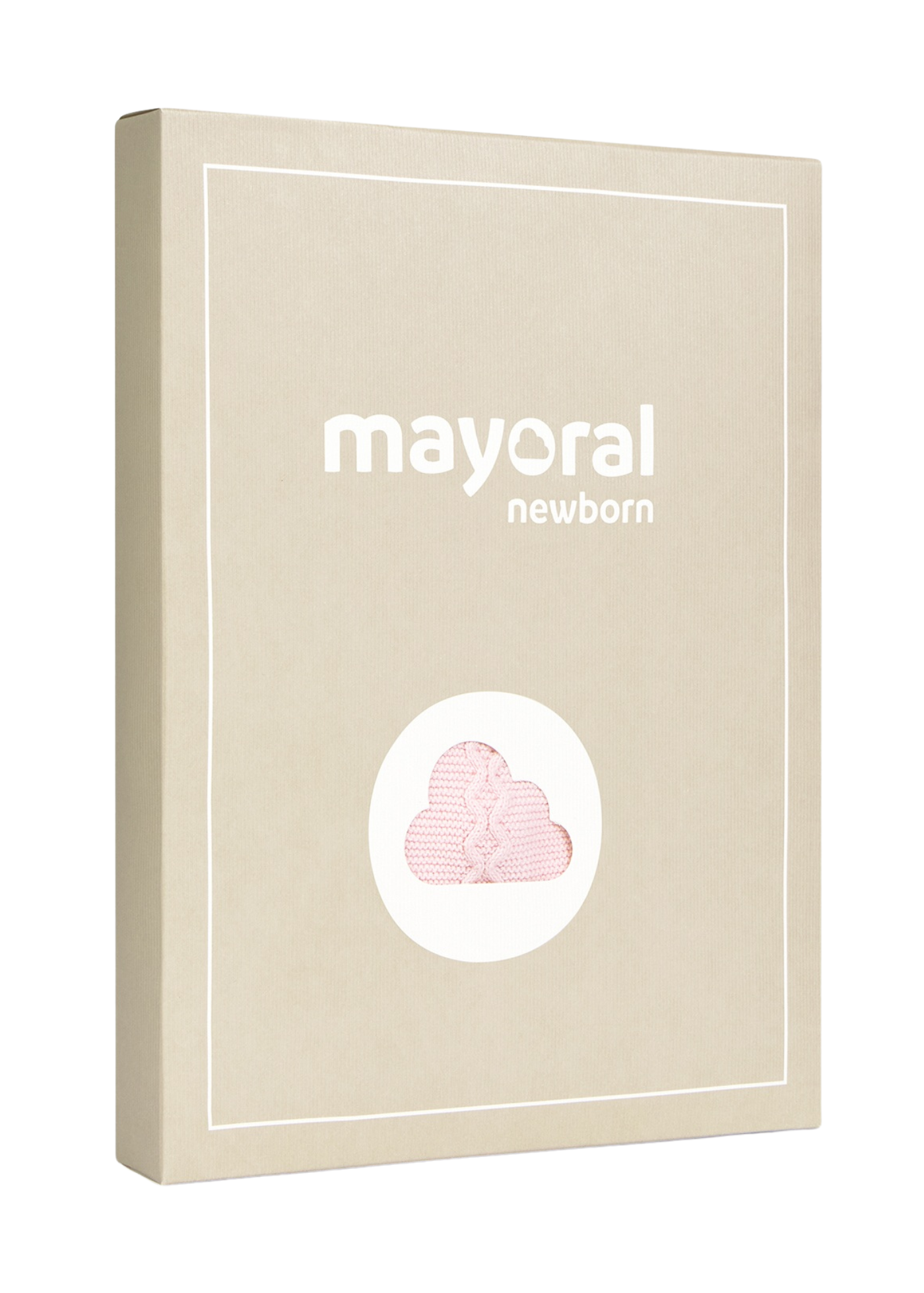 Set 3 Piese Tricotat Roz Pantaloni Bluza si Fes 2564 Mayoral