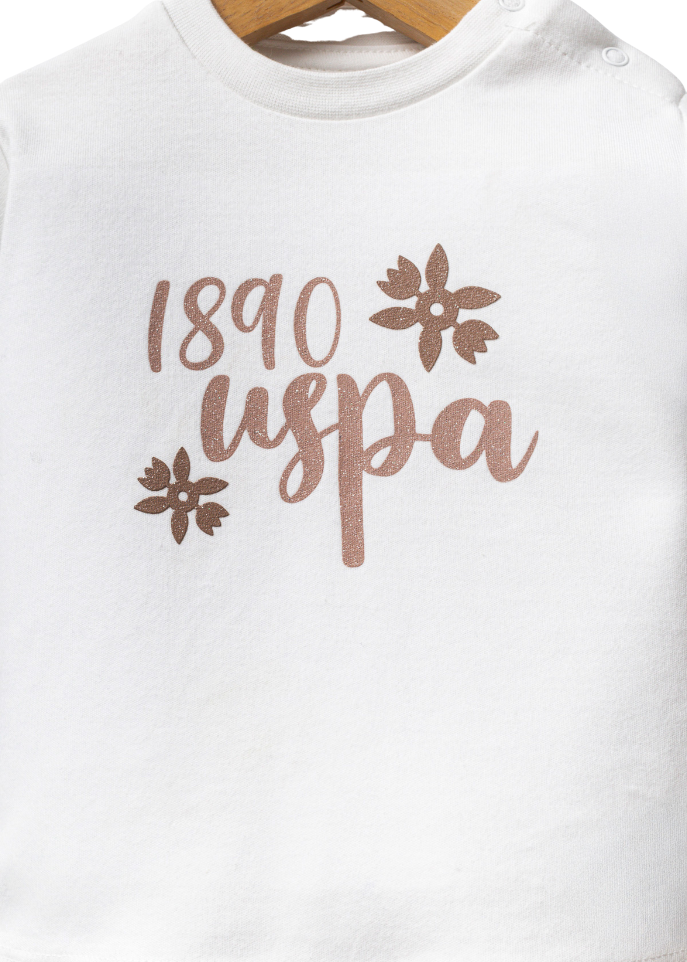 Trening 3 Piese Bej cu Alb USB2723 Us Polo Assn