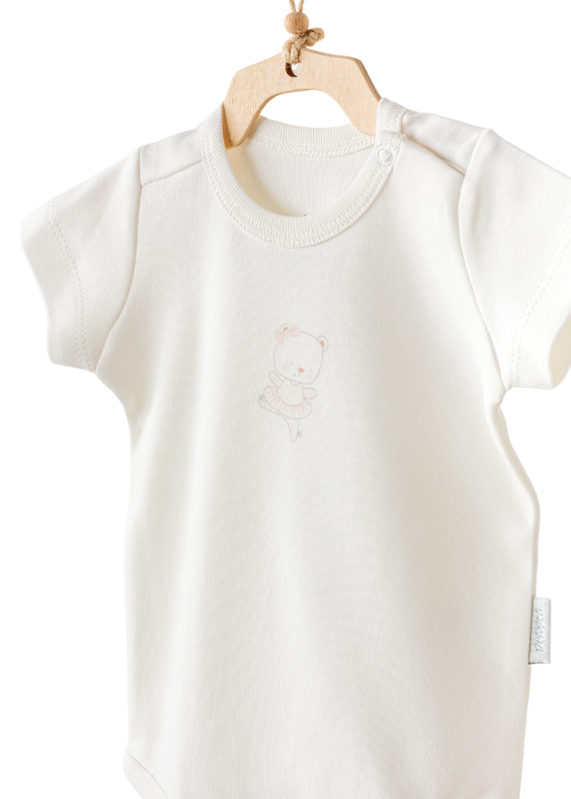 Set 10 Piese Maternitate Crem cu Roz cu Ursuleti AC25951 Andywawa