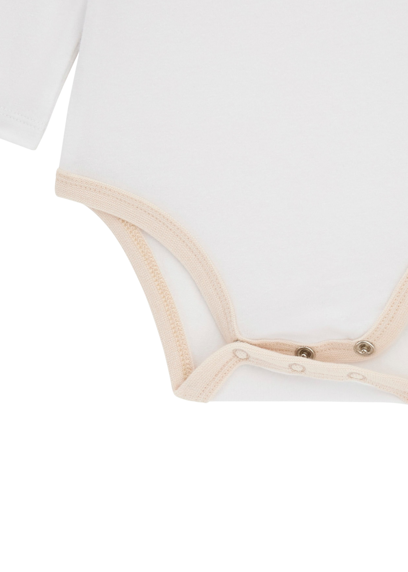 Trening 3 Piese Hanorac si Pantaloni Bej si Body cu Maneca Lunga Alb H5YW10 KBU64 G1ET Guess