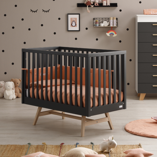 Дитяче ліжко - Joy Black Lava, сучасний стиль Azurra Design 