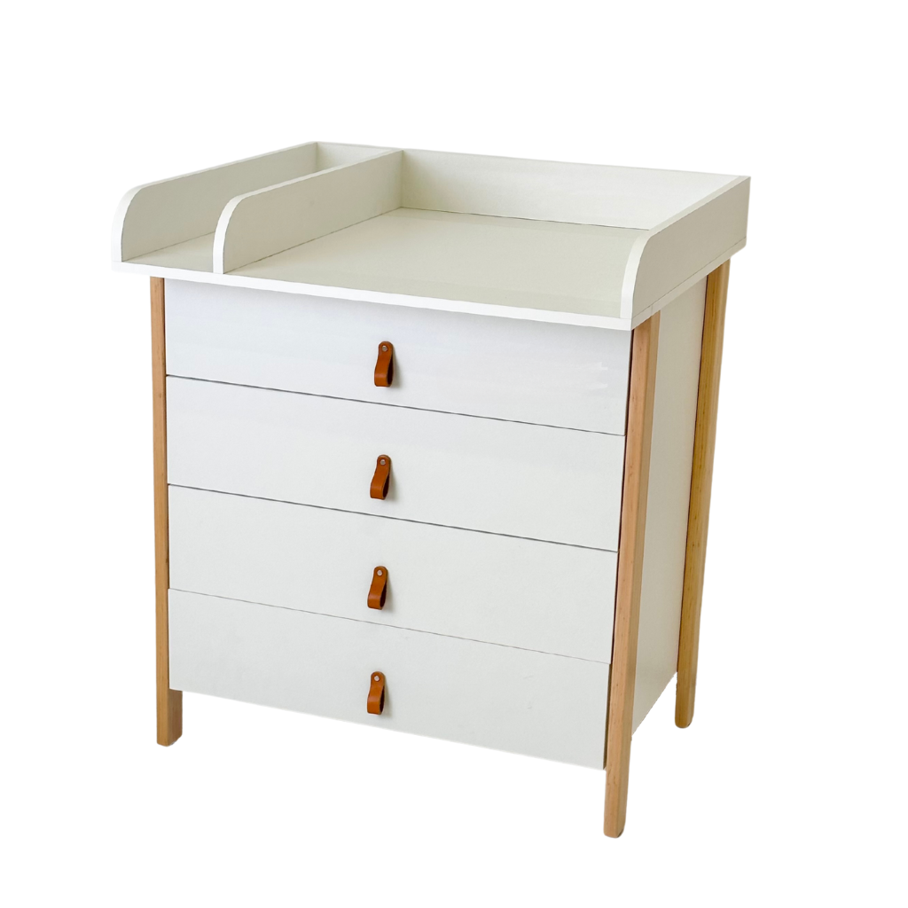 Ingvart Scandi Dresser with Changing Table 