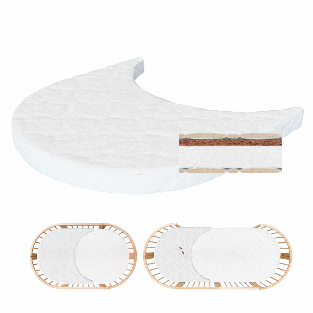 Extensie Saltea Mica Rotunda pentru Saltea Patut Smart 72 cm latime