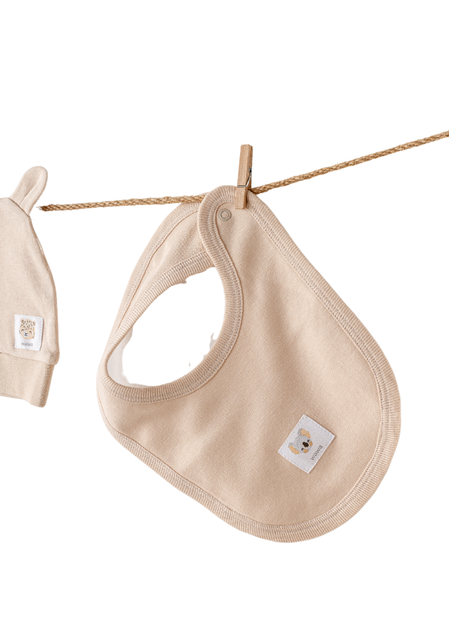 Set 10 Piese Maternitate Crem cu Bej cu Imprimeu Animale AC25851 Andywawa