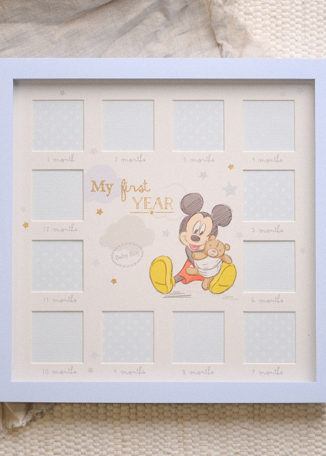 Rama Foto Bleu My First Year – Mickey DI546 Disney