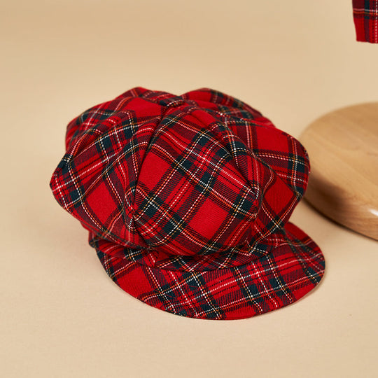 Sapca Carouri Rosu Cu Verde AnneBebe