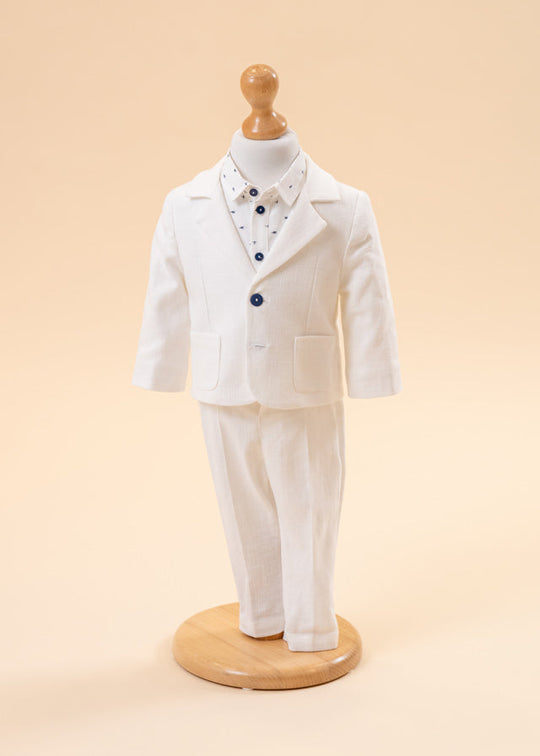 Elegant Boys Nicolas Suits AnneBebe Airplane Print