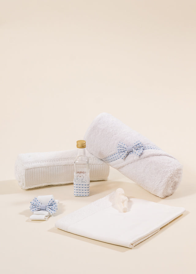 Set Botez Eric 2 Piese  Lumanare Trusou  Personalizat Botez AnneBebe