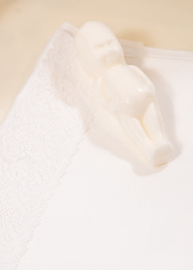 Set Botez Eric 2 Piese  Lumanare Trusou  Personalizat Botez AnneBebe