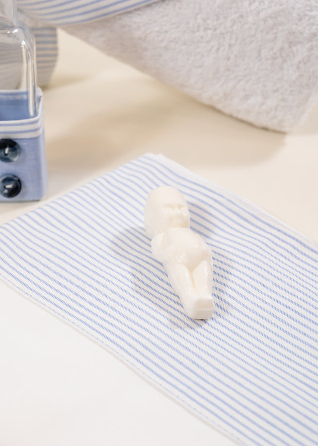 Set Botez Mike 3 Piese  Costum Trusou Lumanare Personalizat Botez AnneBebe