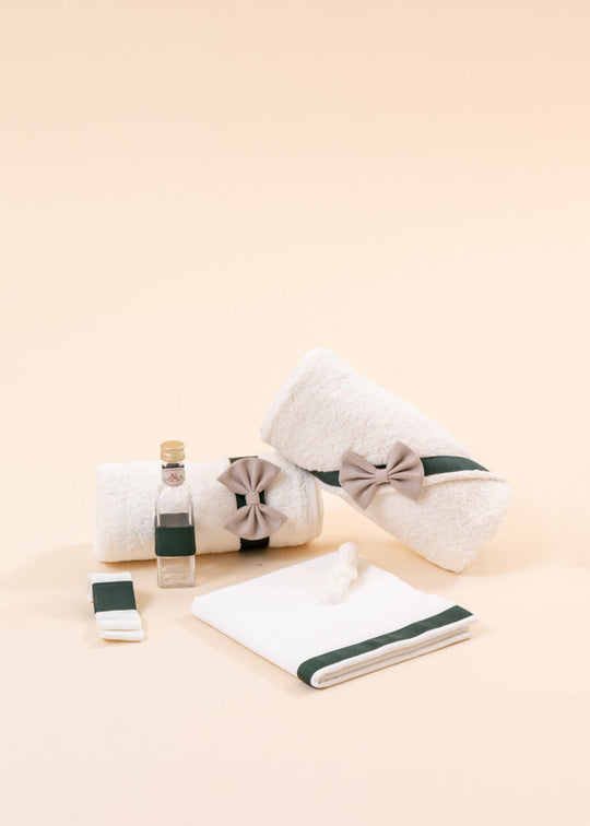 Trusou Baieti Dragos cu Funda Verde Personalizat AnneBebe