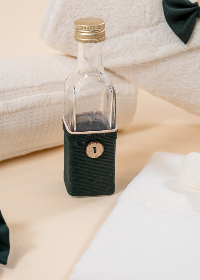 Cezar Baptism Set 3 Pieces, Candle, Trunk and Personalized Baptism Chest AnneBebe