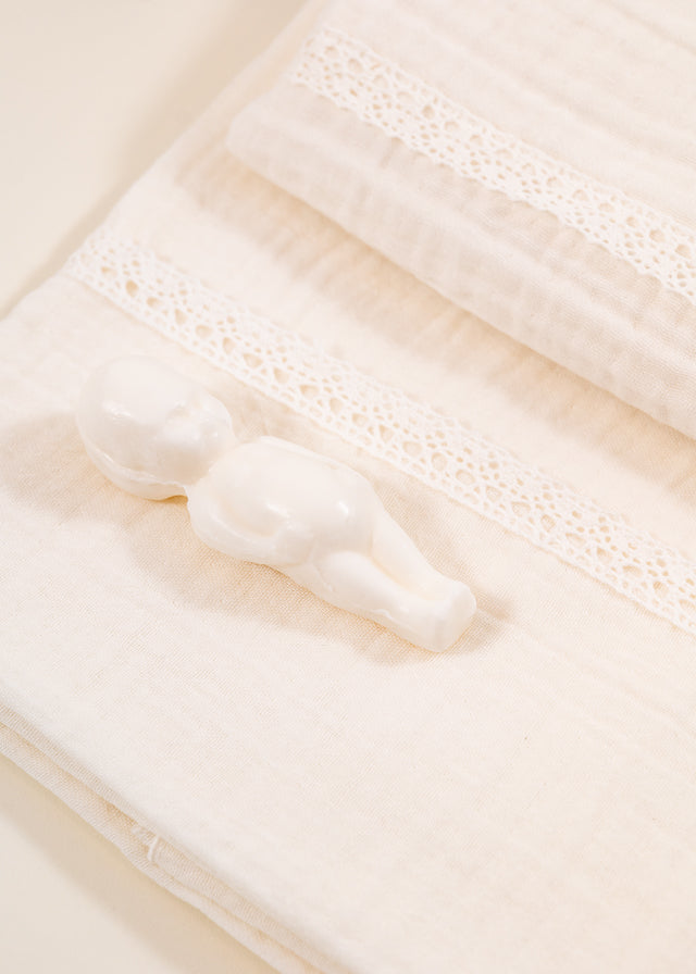 Trusou Teodor Muselina Crem Funde In Dungi AnneBebe