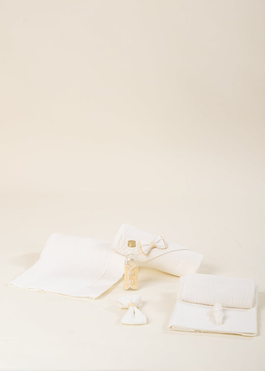 Trusou Gustav Muselina Ivory Cu Galben AnneBebe