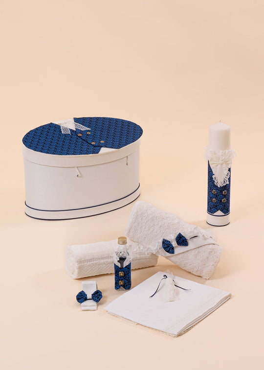 Print Set 3 Pieces, Trusou Candle and AnneBebe Chest