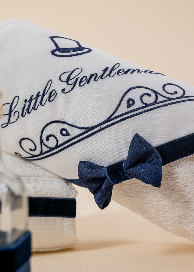 Set Botez Francisc 3 Piese, Lumanare, Trusou si Cufar Personalizat Botez AnneBebe