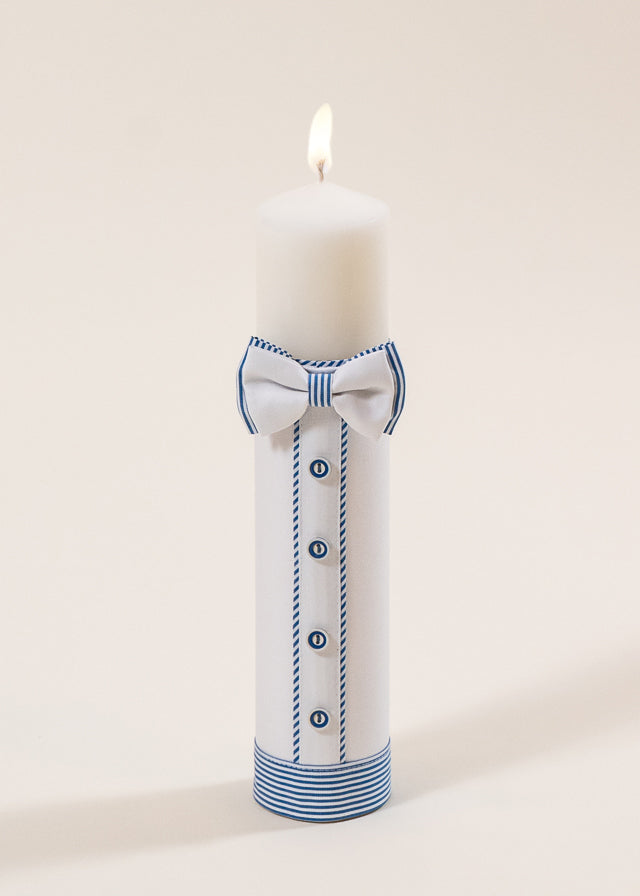 Set Botez Armand 3 Piese  Lumanare Trusou Cufar  Personalizat Botez AnneBebe